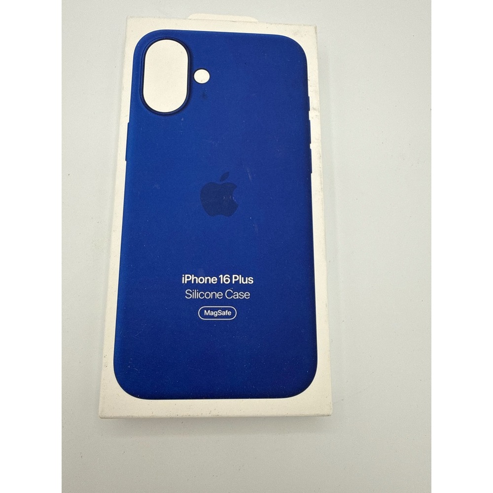 Apple iPhone 16 Plus Silicone Case Ultramarine MagSafe